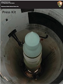 Document cover featuring a a photograph of a missile in a silo