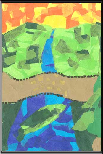 A piece of artwork done by Monique Holod.