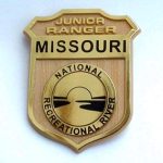 Missouri National Recreational River Junior Ranger Badge