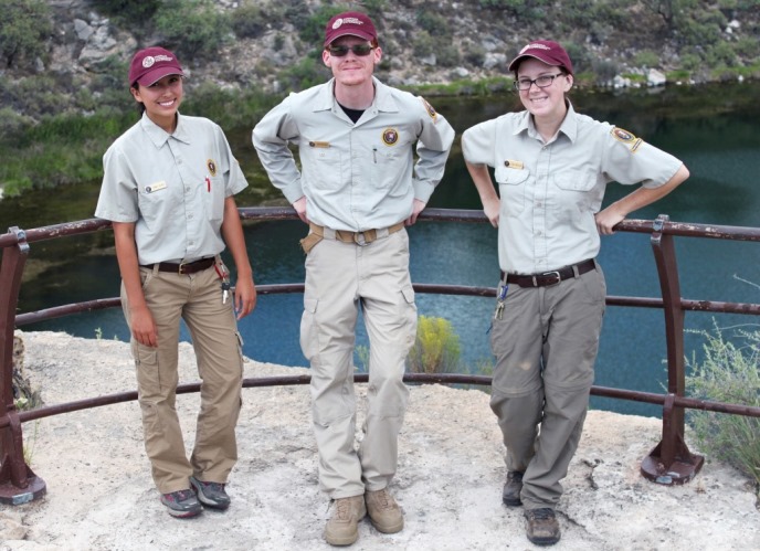 ACE Interns at Montezuma Well