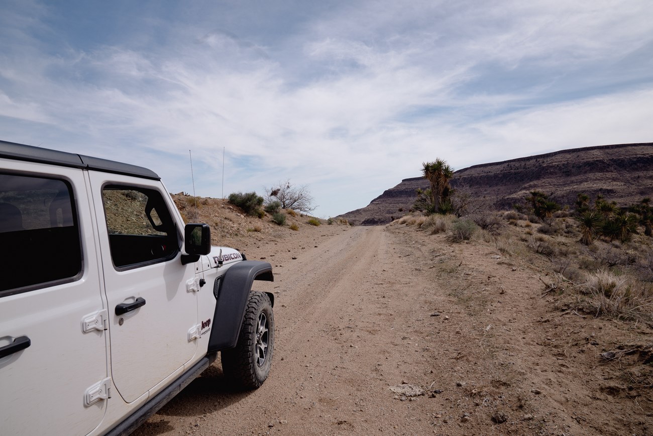 jeep in the desert