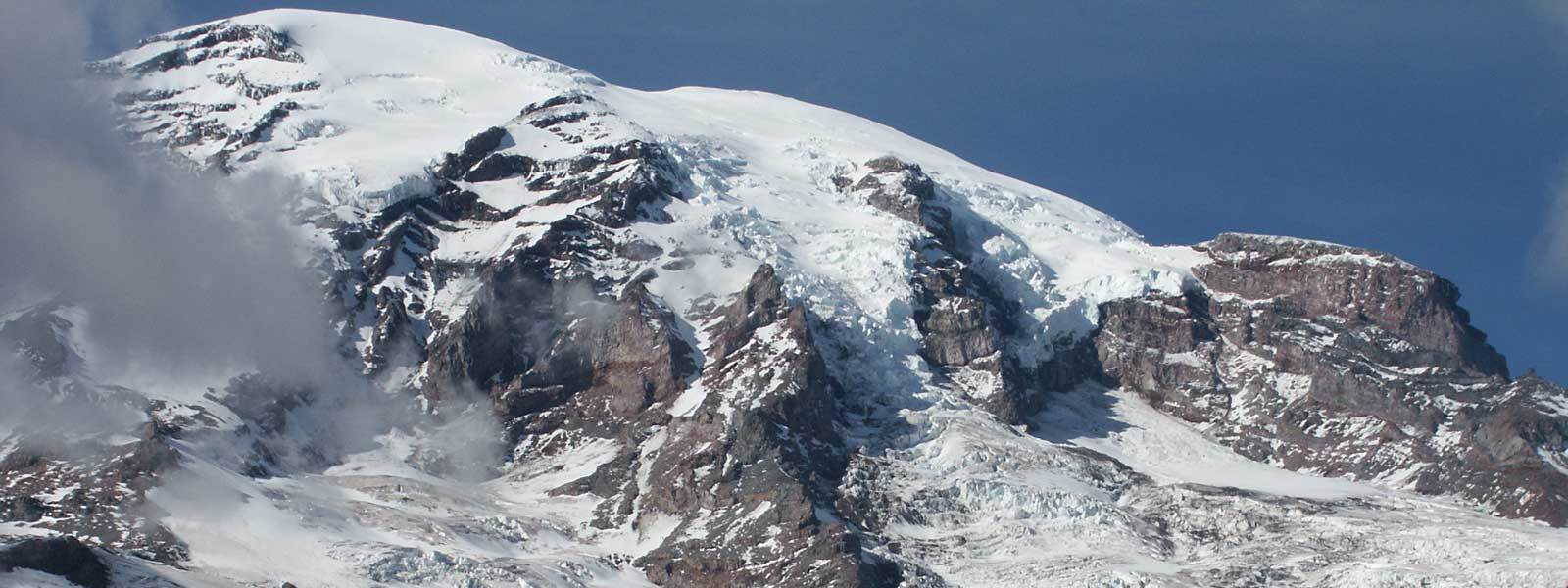 Mount Rainier from Paradise meadow.