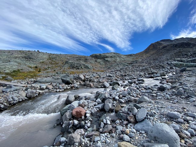 Upper Fryingpan Creek Crossing 9/28/2024