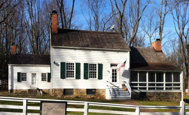 replica 18th century farmhouse