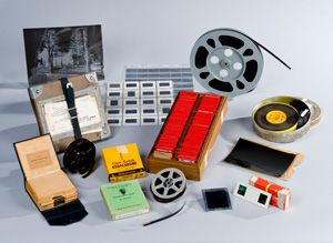 This image shows examples of Film Types