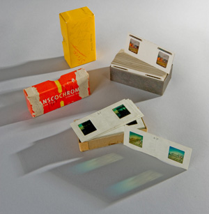 This image shows an example of slide film