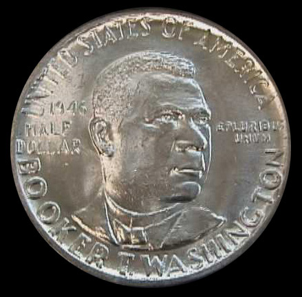 Commemorative coin of Booker T. Washington