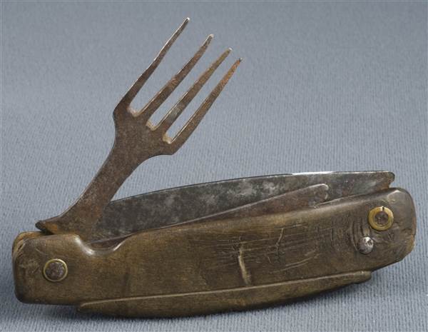 Image of Pocket Knife with Fork