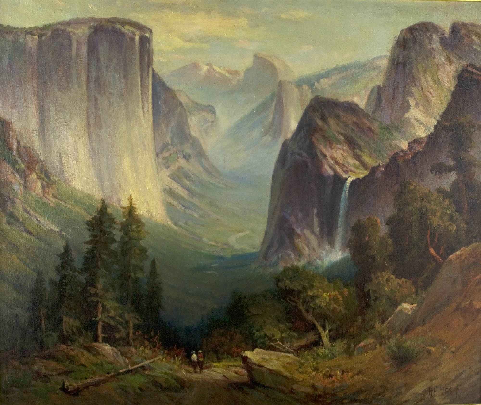 Painting Half Dome and Royal Arches