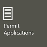 Grey Box with 'Permit Applications'