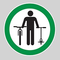 Dockless Scooter Station Sign