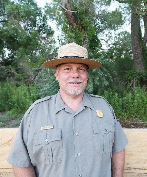 Douglas Neighbor in National Park Service uniform