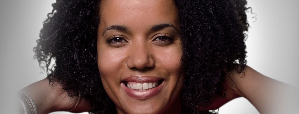 Up close portrait of artist Iva Brito