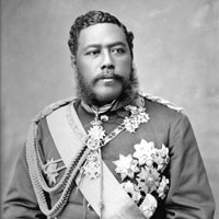Image of King David Kalakaua.