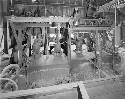 historic photo of coal agitators