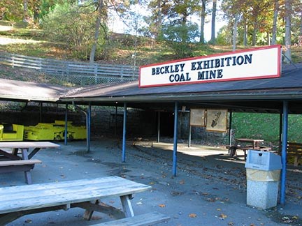 Exhibition Coal Mine entrance