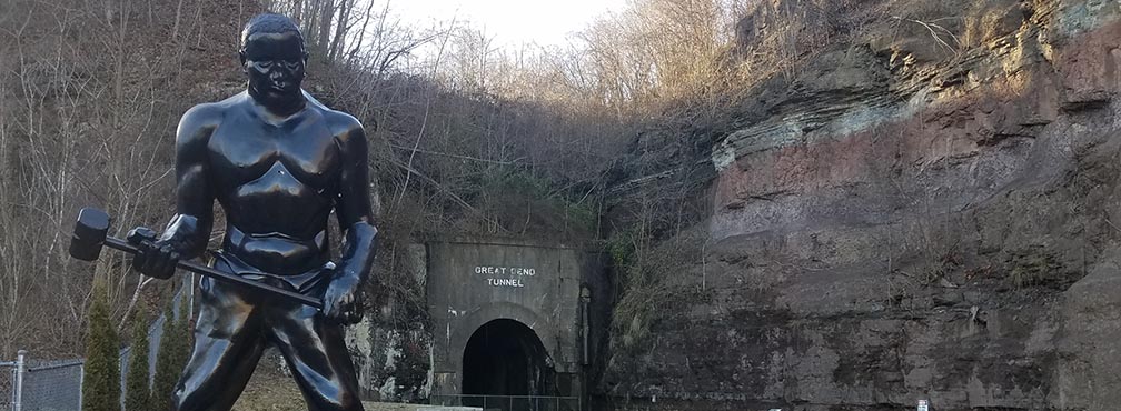 John Henry Statue and Tunnel