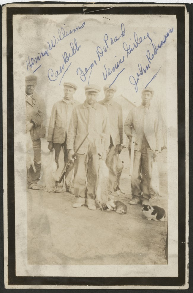 portrait of several young men.