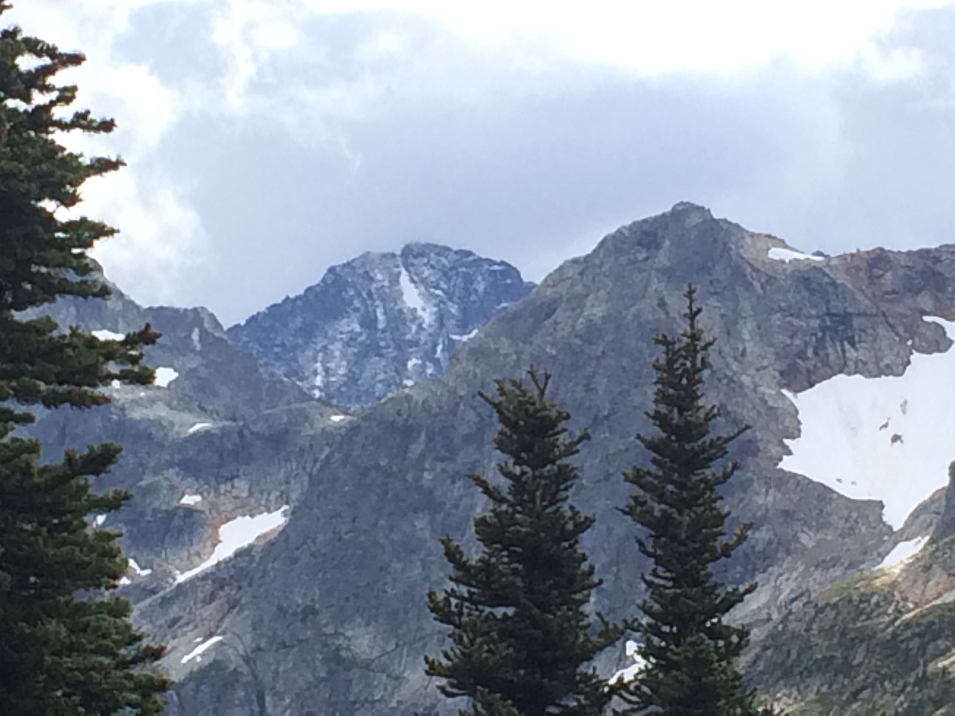 North Face of Black Peak