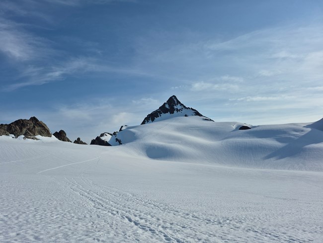 Mt Shuksan summit pyramid June 16, 2025