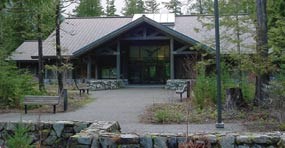 North Cascades Visitor Center near Newhalem