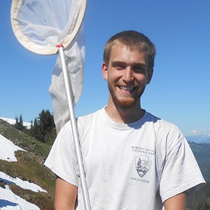 Tanner Humphries on Sauk Mountain Photo: NPS