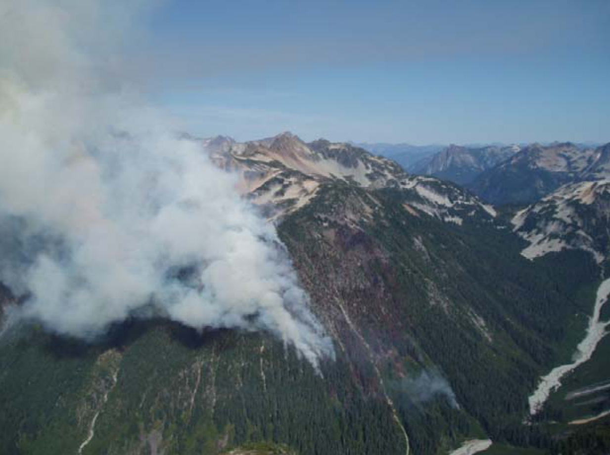 North Cascades Fire Update August 28 North Cascades National Park (U