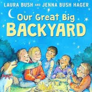 The front cover of "Our Great Backyard" book.