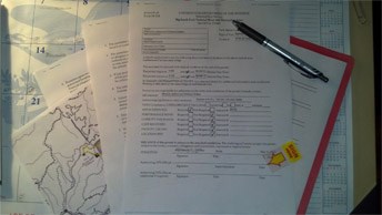 paperwork that is required for applying for a permit