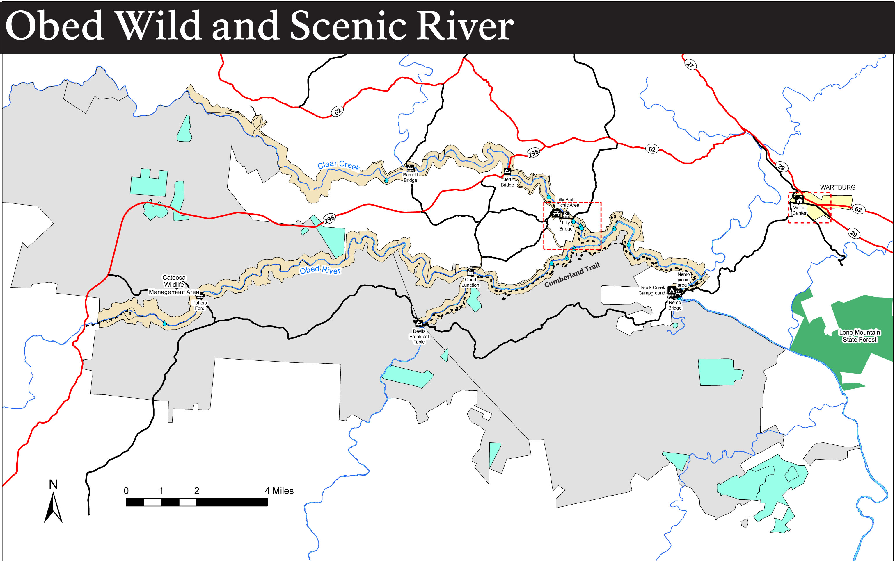 Hiking Obed Wild & Scenic River (U.S. National Park Service)