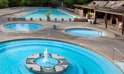 Hot spring pools