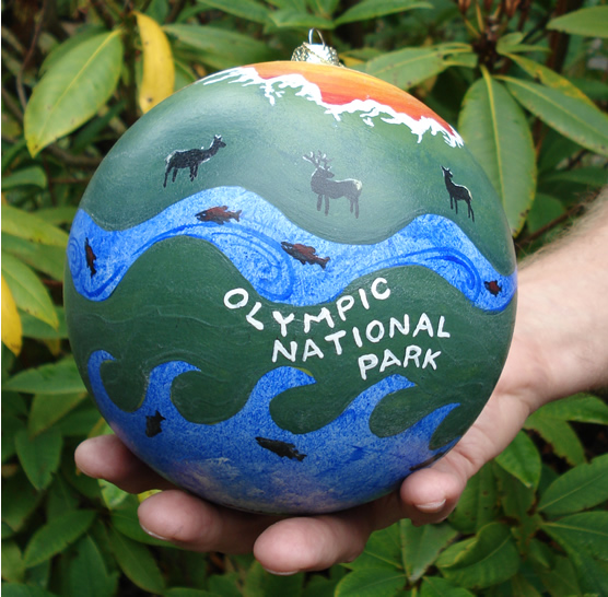 Holiday in the National Parks Celebrated Olympic National Park (U.S