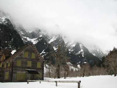 Enchanted Valley Chalet in Winter