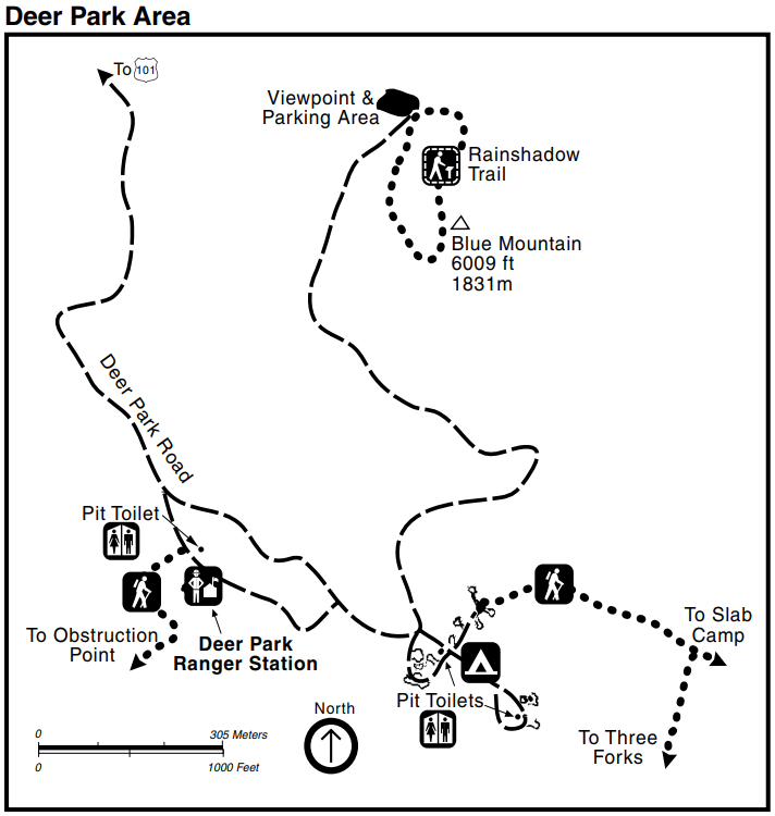 Deer Park Area Brochure Olympic National Park (U.S. National Park