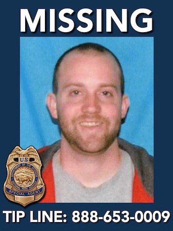 Missing person: Derek J Lueking