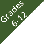 Graphic that reads "Grades 6-12" inside a green triangle