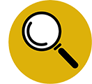 icon of magnifying glass