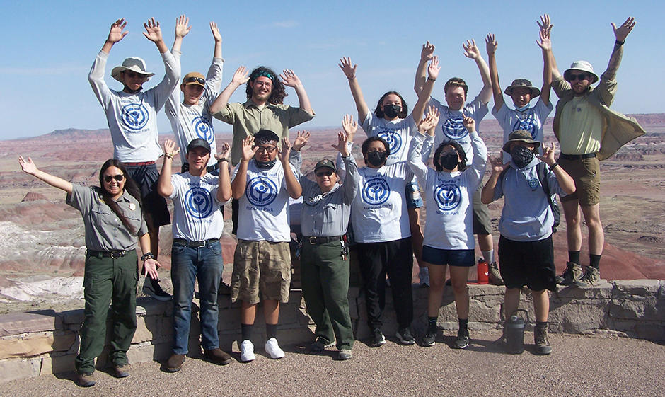 YCC crew members at Kachina Point