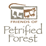 Friends logo features mountain lion petroglyph