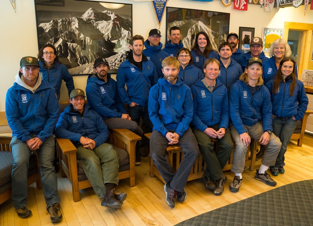 Group photo of 2018 ranger station staff