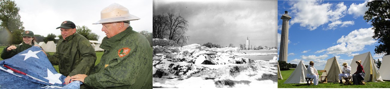 Perry's Victory in Rain, Snow, Sun