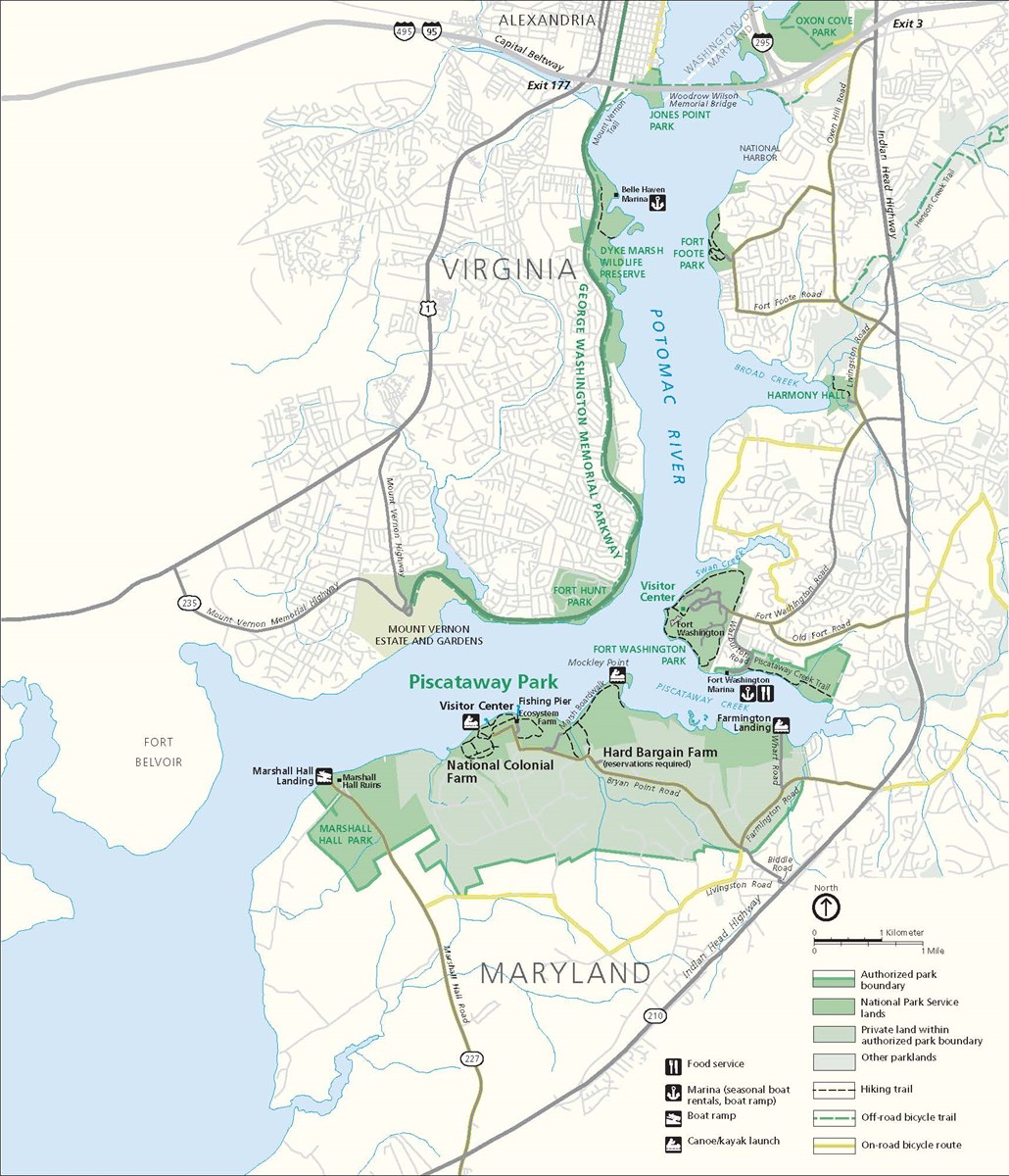 map-of-piscataway-park-piscataway-park-u-s-national-park-service