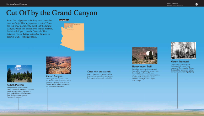 cut off by the grand canyon