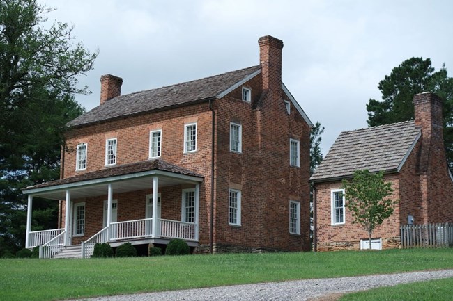 Charles McDowell house at Quaker Meadows