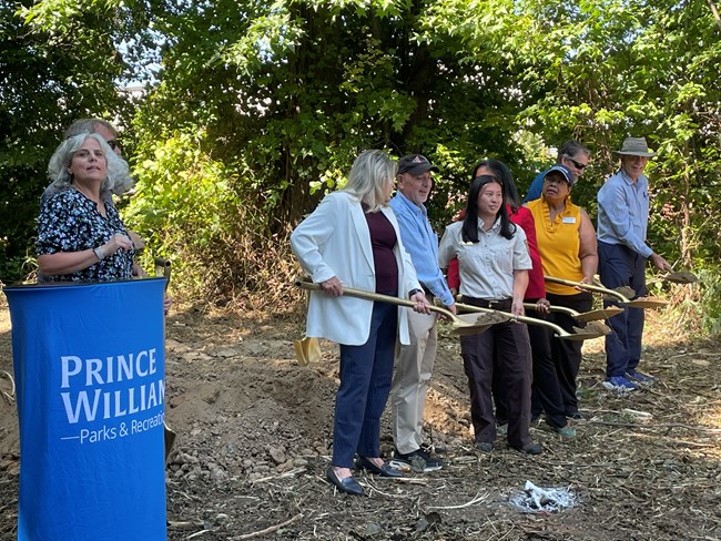 Featherstone groundbreaking