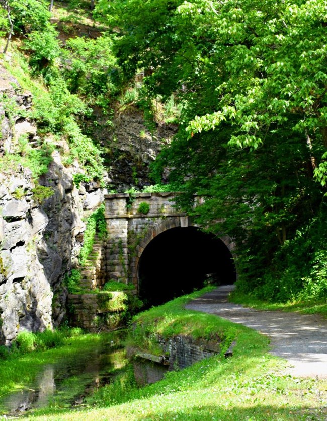 The Western Entrance of Paw Paw Tunnel