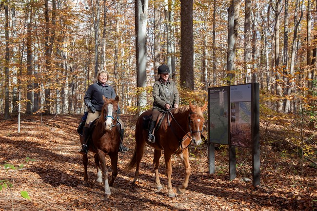 Horseback Riding on the Potomac Heritage National Scenic Trail