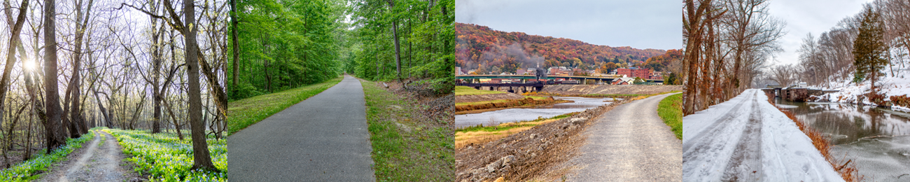 The four seasons of the trail