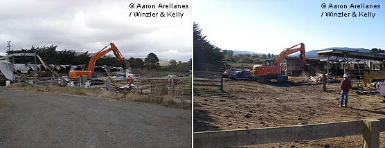 Giacomini Wetland Restoration Project: Dairy Barn Demolition