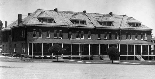 Building 105 circa 1930.
